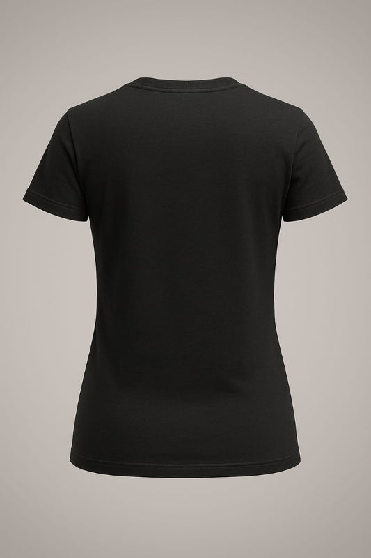 Women’s 180 GSM Biowashed Cotton T-Shirt – Ultra Soft & Everyday Fit