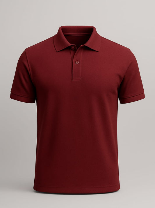 Biowashed Cotton Polo T-Shirt – Premium Comfort & Style