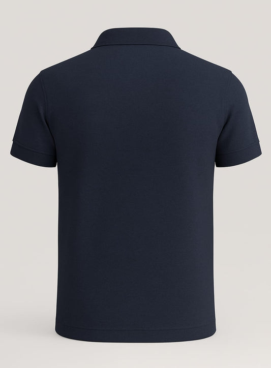 Biowashed Cotton Polo T-Shirt – Premium Comfort & Style