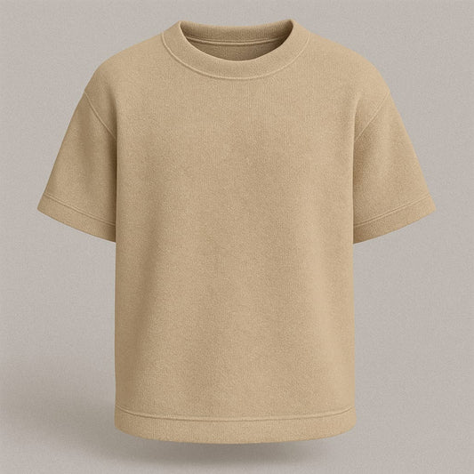 French Terry Oversized T-Shirt – 240 GSM | Premium Cotton | Unisex & Customizable