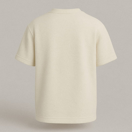 French Terry Oversized T-Shirt – 240 GSM | Premium Cotton | Unisex & Customizable