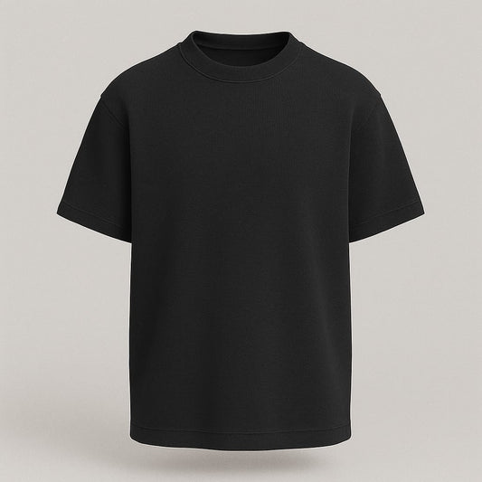French Terry Oversized T-Shirt – 240 GSM | Premium Cotton | Unisex & Customizable