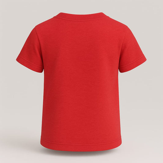 Premium 180 GSM Cotton T-Shirt for Kids – Biowashed Comfort Wear