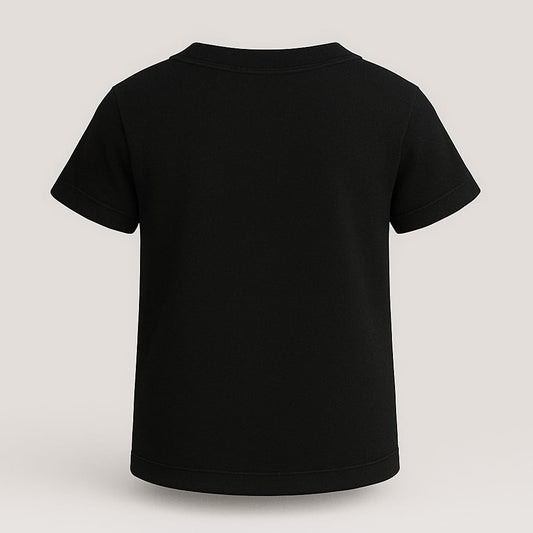 Premium 180 GSM Cotton T-Shirt for Kids – Biowashed Comfort Wear