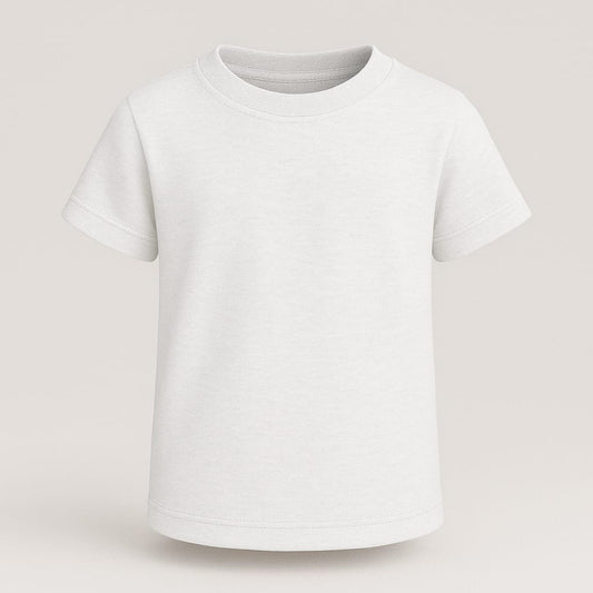 Premium 180 GSM Cotton T-Shirt for Kids – Biowashed Comfort Wear