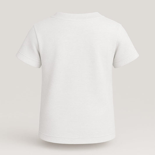 Premium 180 GSM Cotton T-Shirt for Kids – Biowashed Comfort Wear