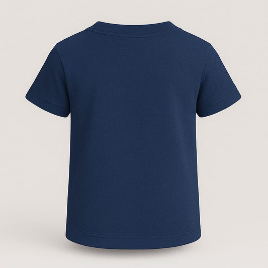Premium 180 GSM Cotton T-Shirt for Kids – Biowashed Comfort Wear