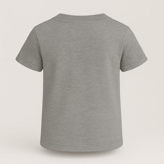 Premium 180 GSM Cotton T-Shirt for Kids – Biowashed Comfort Wear