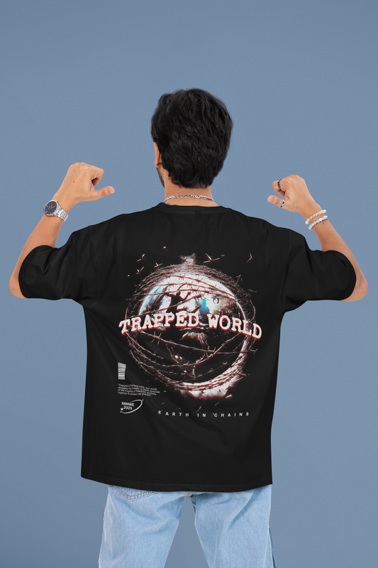 Trapped World Oversized