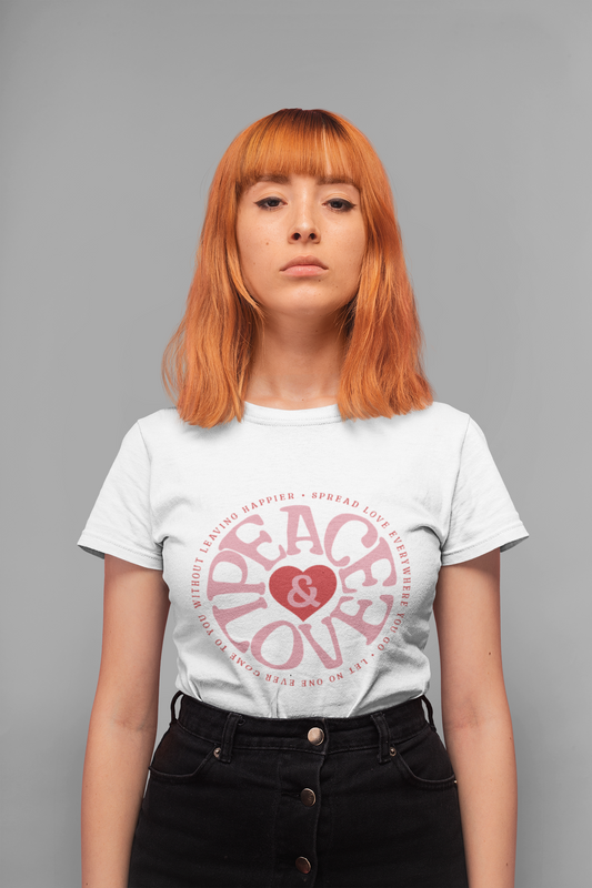 Peace and Love T Shirts