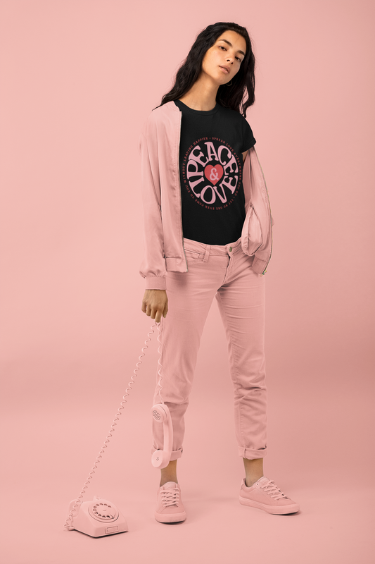 Peace and Love T Shirts